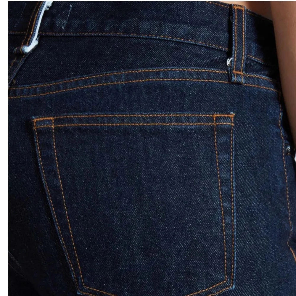 ASKK NY Low Rise Straight Baby Cuff Japanese Denim Jeans